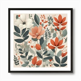 Floral Painting 1 Art Print