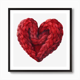 Heart Of Yarn 7 Art Print