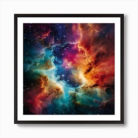 Nebula In Space 2 Art Print