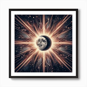 Sun & Moon 1 Art Print