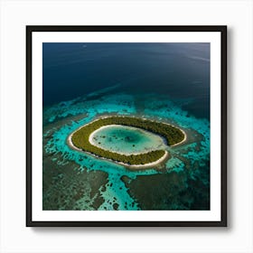 Island In The Middle Of The Ocean 2 Art Print