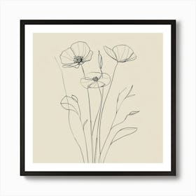 Poppies 71 Art Print