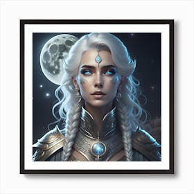 Moon Whisperer Art Print