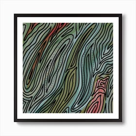 Abstract Pattern Art Print