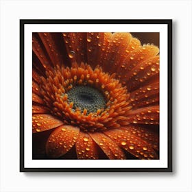 Gerbera Flower Art Print