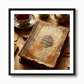 Ancient Tea Recipe Book 3 Art Print