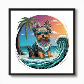 Yorkshire Terrier Art Print