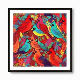 Cardinals 5 Art Print