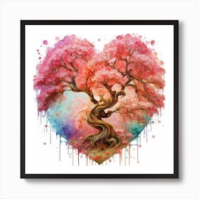 Cherry Blossom Tree 1 Art Print