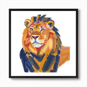 Barbary Lion 03 Art Print