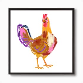 Chicken 04 Art Print