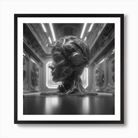 Futuristic Art 1 Art Print