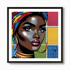 Tariro Pop African Woman Art Print