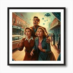 Invasion of The Body Snatcher Art Print