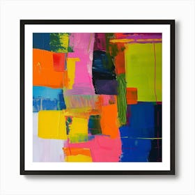 Modern Abstract Collection 67 Art Print