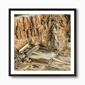 Egyptian Temple 27 Art Print