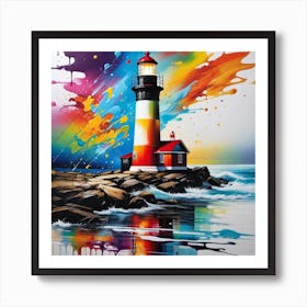 Lighthouse 28 Art Print