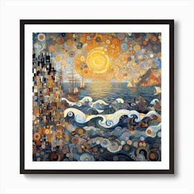 City On The Sea Art Print