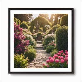 Grandmas Garden Acd66c7e 92a7 4940 B7f1 03bf3e112a89 Art Print