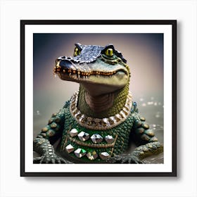 Alligator Art Print