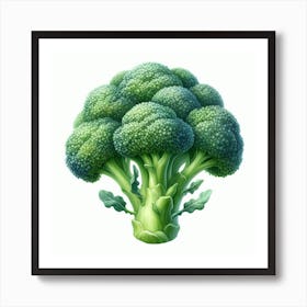 Broccoli Art Print