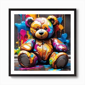 Teddy Bear Art Print