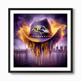 Baltimore Ravens 1 Art Print