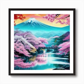 Cherry Blossoms 1 Art Print