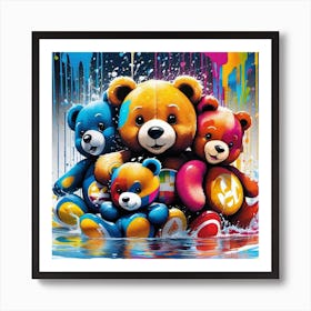 Teddy Bears Art Print