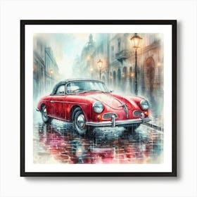 Car Art 350 Art Print