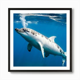 Dolphin - Dolphin Stock Videos & Royalty-Free Footage Art Print