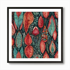 Autumn Leaves 2 Art Print