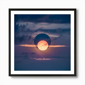 Eclipse Of The Sun 1 Art Print