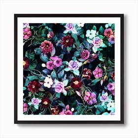 Secret Garden Square Art Print