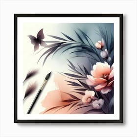 Watercolor Painting 11 Art Print