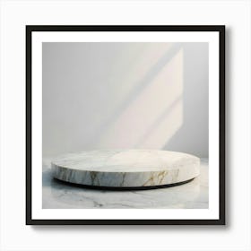 Marble Tabletop Art Print