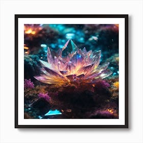 Lotus Flower Art Print