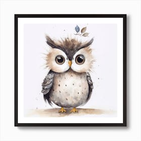 Brown Owl Art Print