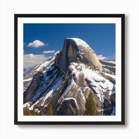 Half Dome - Yosemite National Park Art Print