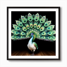 Peacock 3 Art Print