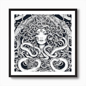 Medusa Art Print