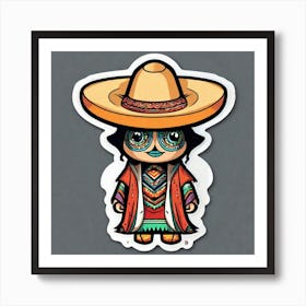 Mexican Girl 7 Art Print