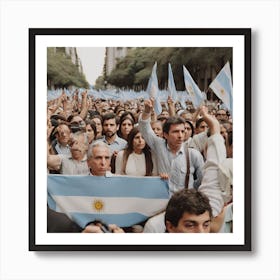 An Argentinian Protest Art Print