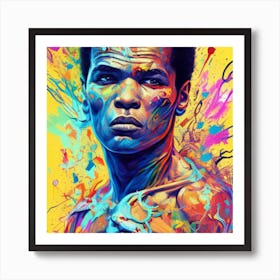 mohamed ali the boxer Art Print