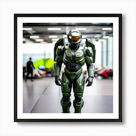 Halo 8 25 Art Print