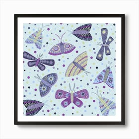 Moths Art Print