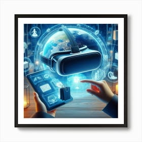 Vr Glasses 1 Art Print