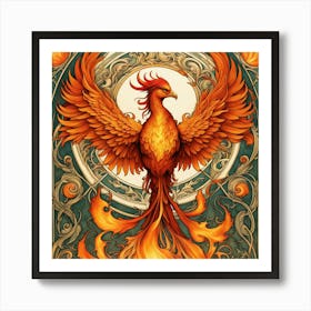 Phoenix 3 Art Print