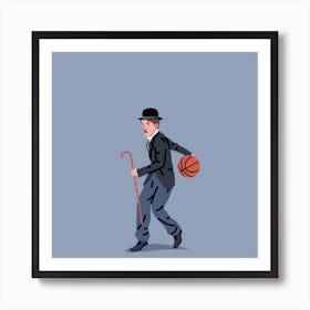 Balling Charlie Art Print