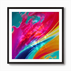 Abstract Painting 14 Art Print